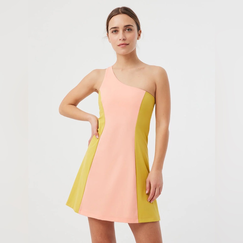 Outdoor Voices One Shoulder Dress